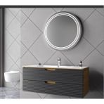 Çelebi Orve 80 cm Membran Kapak Banyo Dolabı