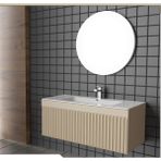 Çelebi PİN80CM Membran Kapak Banyo Dolabı
