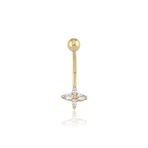 Celestial Altın Göbek Piercing