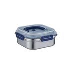 Çelik 1250 ml Kilitli Yemek Meyve Et Buzdolabı Beslenme Saklama Kabı mt106