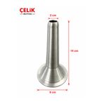Çelik 22 No (22lik) Kıyma Makinesi Sucuk Dolum Hunisi Metal Sac Aparatı - MUTFAK