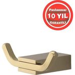 Çelik Banyo Altın Gold Paslanmaz Pirinç Titanik Bornozluk