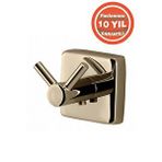 Çelik Banyo Altın Gold Paslanmaz Pirinç Vizyon Tekli Bornozluk