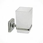 Çelik Banyo Kumru Banyo Akseuarı Diş Fırçalık Gümüş