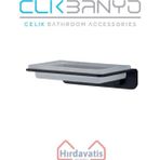 Çelik Banyo Paris Dkp Sabunluk Mat Siyah