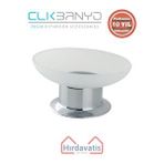 Çelik Banyo Paslanmaz Pirinç Dilek Set Üstü Sabunluk Gri