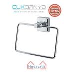 Çelik Banyo Paslanmaz Pirinç Kumru Kare Havluluk Gri