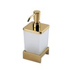 Çelik Banyo Paslanmaz Pirinç Kumru Set Üstü Sıvı Sabunluk Altın Sarı Gold