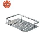 Çelik Banyo Paslanmaz Pirinç Lidya Tekli Şampuanlık Süngerlik 15x22 cm Köşelik