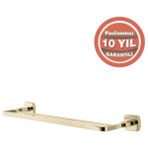 Çelik Banyo Paslanmaz Pirinç Milano 2’li Uzun Havluluk 50CM Altın Sarı Gold