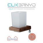 Çelik Banyo Paslanmaz Pirinç Selvi Diş Fırçalık Gri