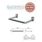 Çelik Banyo Paslanmaz Pirinç Swwor Kare Havluluk Gri