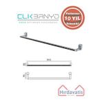 Çelik Banyo Paslanmaz Pirinç Swwor Uzun Havluluk 50cm Gri