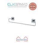 Çelik Banyo Paslanmaz Pirinç Vizyon Uzun Havluluk 45cm Gri