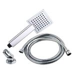 Çelik Banyo Platin Mafsallı Duş Seti
