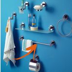 Çelik Banyo Truva Uzun 50 Cm Havluluk