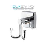 ÇELİK BANYO VİZYON İKİLİ ASKILIK PİRİNÇ MALZEME ( 10 YIL GARANTİLİ )