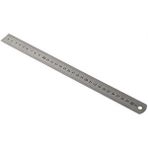 Çelik Cetvel Metre 30 Cm Beyaz