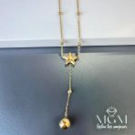 Çelik Deniz Yıldızı Kolye - Kl0045