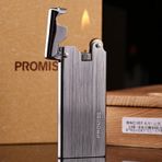 Çelik Depolu Promise Slim Çakmak Gümüş Grisi