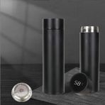 Çelik Dijital Led Sıcaklık Göstergeli Akıllı Termos Matara 400 ml