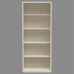 Çelik Dosya Dolabı Kapısız 80X50X195 Metal Dolap Ofis Dolapları Arşiv , Garaj , Bahçe , Kiler , Balkon - Beyaz
