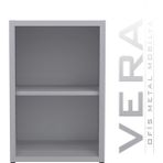 Çelik Dosya Dolabı Kapısız Evrak Dolabımetal Dolap Ofis Dolapları Arşiv 50X50X75 - Açık Gri