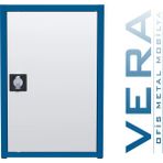 Çelik Dosya Dolabı Metal Dolap Ofis Dolapları Arşiv , Garaj , Bahçe , Kiler , Balkon 50X42X75 - Mavi - Gri