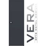 Çelik Dosya Dolabı Metal Dolap Ofis Dolapları Arşiv , Garaj , Bahçe , Kiler , Balkon 50X60X180 - Koyu Gri