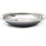 Çelik Ekonomik Yemek Tabağı 17 Cm (12 Adet)