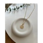Çelik Gold Kelebek Model Sedef Kolye