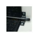 Çelik Halı Tutucu Merdiven Dip Çubuğu Siyah - İnce / 130cm
