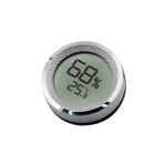 Çelik Hygrometer Dijital Puro kutusu Sıcaklık ve Nem ölçer ra53by