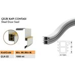Çelik Kapı Fitili / Çelik Kapı Kasa Kanat Contası Çlk-22-Siyah-6 Metre