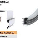 Çelik Kapı Kasa Fitili Contası Çelik Kapı Contası 6 Metre Krem
