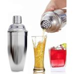Çelik Kokteyl Shaker Biradlı 350CC