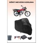 Çelik Motor Victory 125 Uyumlu Siyah Motorsiklet Branda, Motor Örtüsü