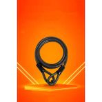Çelik Örgü Kablo Kilit 12MM 120 cm Bisiklet Kilidi Motosiklet Kilidi Eşya Garaj Kilidi 721730
