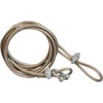 Celik Oto Arac Cekme Izoleli Ceki Halati 3.5 Metre 5-7 Mm