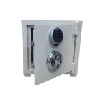 Çelik Para Kasası 40 Cm Elektronik Şifreli 7035 Beyaz