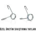 Çelik Plaka Sıkıştırma Yayı, Spor Için Dayanıklı ve Kullanışlı Set - Altın - Gümüş - Bakır