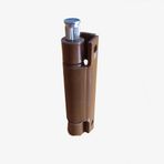 Çelik PVC Kapı ve Pencere Menteşesi 73 mm RAL 8003 Açık Kahve (4 ADET)