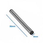 Celik Sensor Basligi 8X50mm Kilif Sicaklik Isi Sensor Kutusu Metal Tup Boru D818b20 Ntc Lm35 Pt100