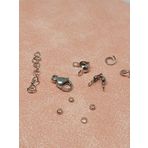 Çelik Silver Takı Kapama Klips Seti/adet (51282)