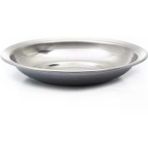 Çelik Yemek Tabağı 13 Cm (12 Adet)