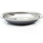 Çelik Yemek Tabağı 15 Cm (12 Adet)