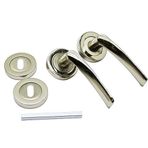 ÇELİKEL-07 AMERİKAN ODA KAPI KOLU NİKEL SATEN (5264)