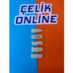 Çelikonline Kadın 5'li Inci Model Yan Çıt Çıt Saç Tokası Seti