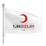 ÇELİKONLİNE-Türk Kızılayı Bayrağı Raşel Kumaş (100x150 Cm)