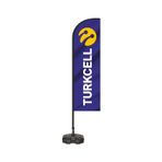 ÇELİKONLİNE-TURKCELL YELKEN BAYRAK (75x400cm)